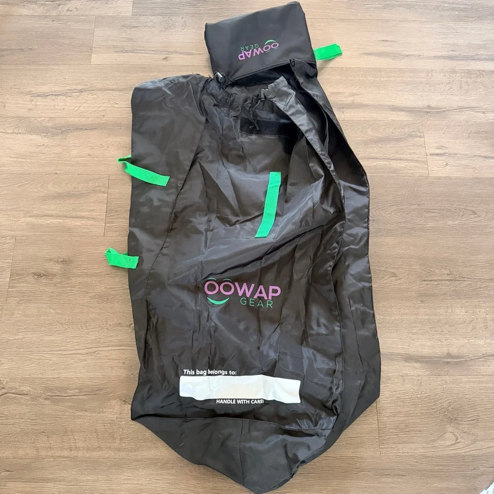 Oowap Car Seat Travel Bag Cover Protector Black - Like New